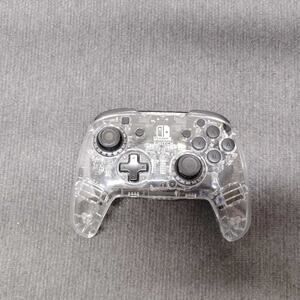 PDP Afterglow Wireless Deluxe Nintendo Switch Controller Clear